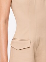 Thumbnail for your product : Dion Lee Contrast Stitching Fitted Waist Dress