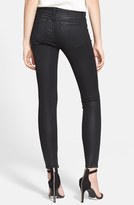 Thumbnail for your product : Joie Zip Hem Stretch Skinny Jeans (Black Diamond)