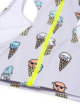 Thumbnail for your product : Stella McCartney Kids TEEN ice cream print bikini