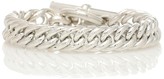 Thumbnail for your product : Tilly Sveaas Sterling silver-plated chain bracelet
