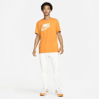 Nike Men's Sportswear Futura T-Shirt in Orange - ShopStyle