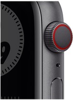 Thumbnail for your product : Apple Watch Nike Series 6 (Gps + Cellular), 44Mm Space Grey Aluminium Case With Anthracite/Black Nike Sport Band