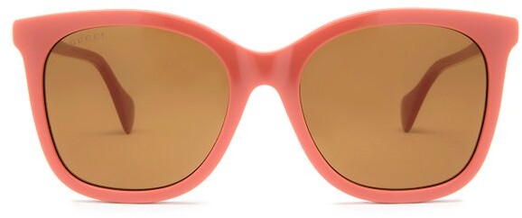 Gucci Women's Pink Eyewear | ShopStyle