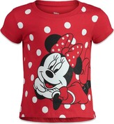 Thumbnail for your product : Disney Infant Minnie Mouse Regular Fit Short Sleeve Round T-shirt - Multicolored 18 Months