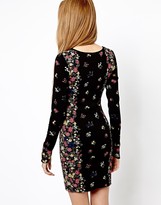 Thumbnail for your product : Pepe Jeans London Floral Body-Conscious Dress