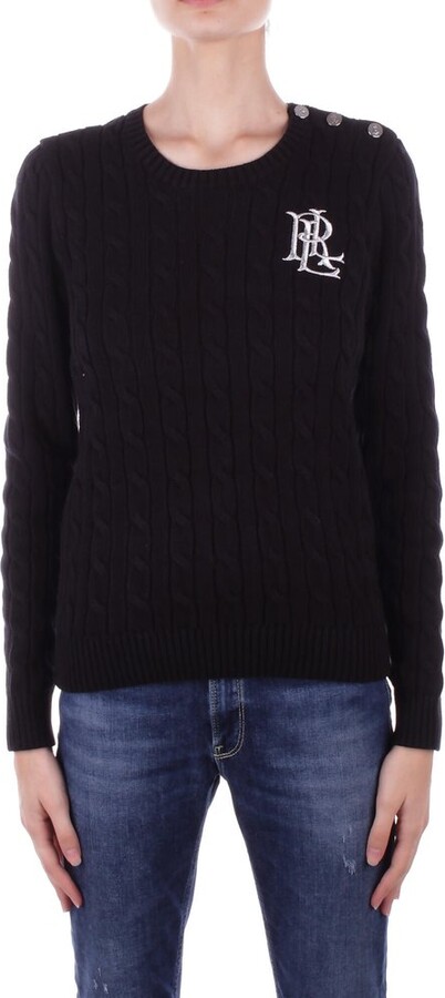 Lauren Ralph Lauren Logo Embroidered Knitted Jumper