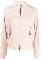 Thumbnail for your product : Baracuta Suede-Leather Bomber Jacket