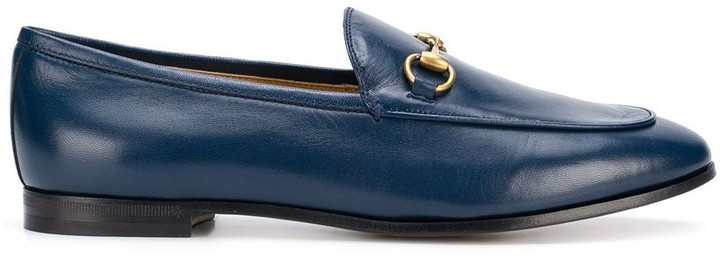blue gucci loafers