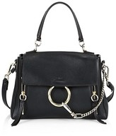 Thumbnail for your product : Chloé Small Faye Leather Satchel