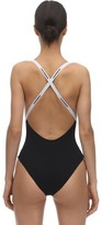 Thumbnail for your product : Burberry Logo Stripe Lycra One Piece Swimsuit