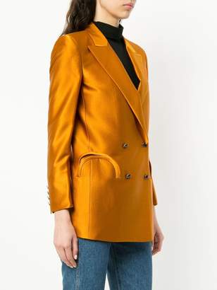 Blazé Milano double-breasted fitted blazer