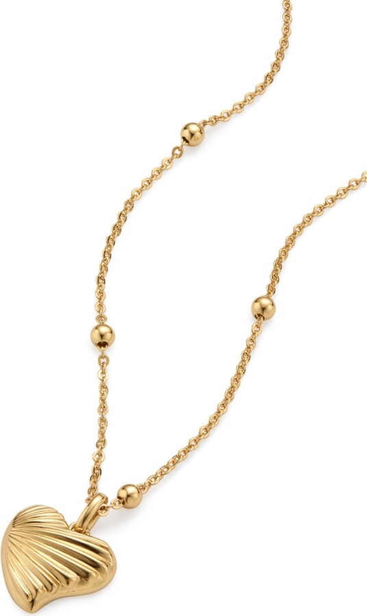 Retro Chic Shell Love Necklace