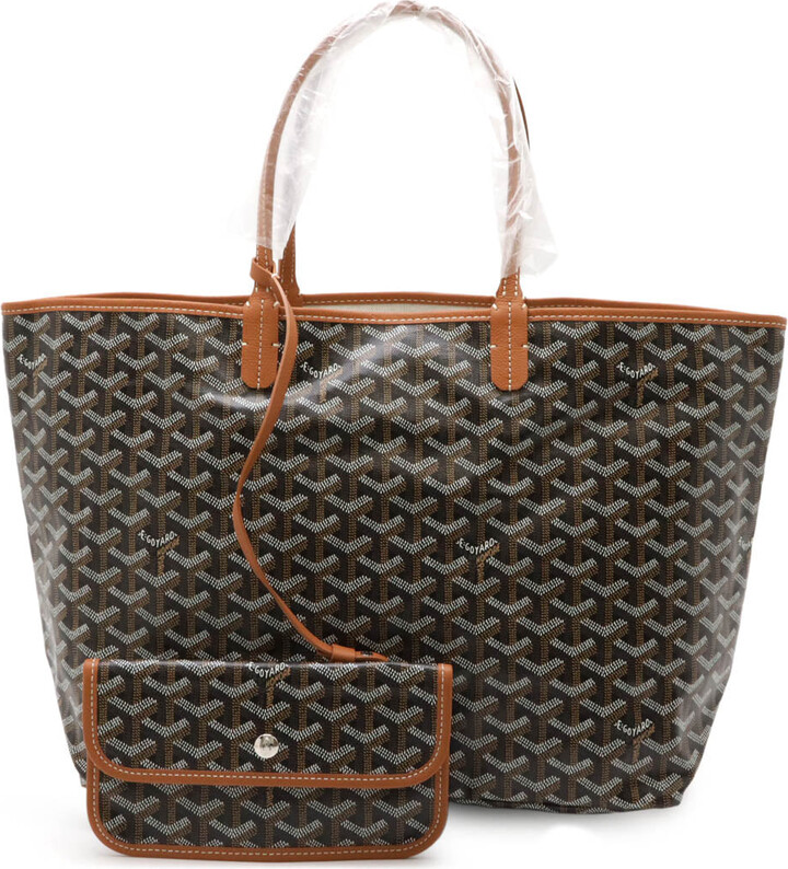 Goyard St. Louis PM Tote Bag Coated Canvas/Leather