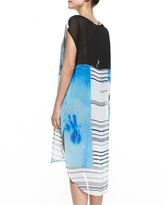 Thumbnail for your product : Clover Canyon Corfu Swirl Jersey Printed Coverup