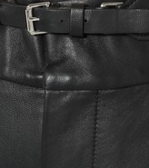 Thumbnail for your product : RED Valentino Leather Bermuda shorts