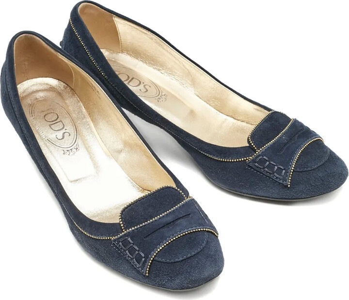 Tod's Vintage 1137924 Navy Blue