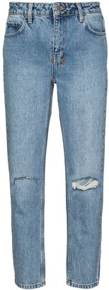 Ksubi Nine O cropped straight-leg jeans