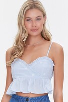 Thumbnail for your product : Forever 21 Polka Dot Cropped Cami