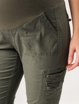 Thumbnail for your product : A Pea in the Pod Secret Fit Belly® Twill Cargo Pockets Slim Leg Maternity Pants