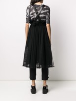 Thumbnail for your product : Comme des Garcons Pinafore Flared Dress