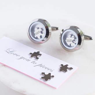 Oh So Cherished Love You To Pieces Cufflinks
