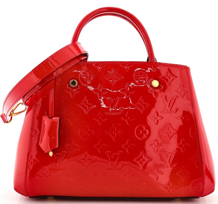 Louis Vuitton Boite Chapeau Souple Bag Monogram Vernis MM - ShopStyle