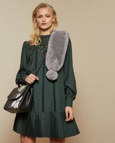 Thumbnail for your product : Ted Baker Faux Fur Pom Snood