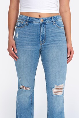 Seven7 Jeans Seven7 Trendy Plus Size Embroidered Skinny Jeans - Macy's
