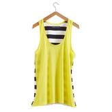 Thumbnail for your product : Petit Bateau Women’s plain and striped jersey tank top