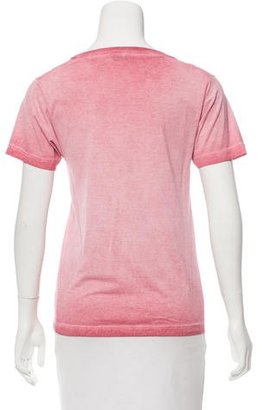 Saint Laurent Ombré Short Sleeve T-Shirt
