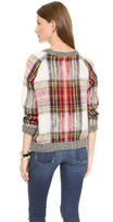 Thumbnail for your product : Sea Oversized Plaid Pullover