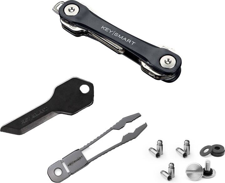 KeySmart Curv Group Flex Compact Key Holder Lar ge Bundle