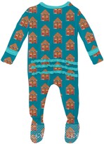 Thumbnail for your product : Kickee Pants Muffin Ruffle Fitted One-Piece Pajamas