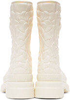 Thumbnail for your product : Valentino Garavani White 03 Rose Edition Atelier Mid-Calf Boots