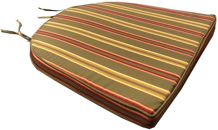 Dining Chair Cushions With Ties, Sunbrella Outdoor Dining Chair Cushions With Ties