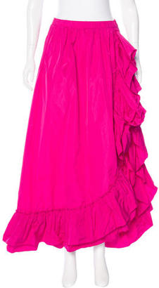 Blugirl Crepe Layered Midi Skirt