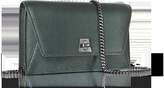 Thumbnail for your product : Akris Bottle Green Cervocalf Anouk Mini Envelope Bag