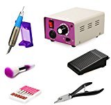 Belle Electric Nail Drill Machine Professional Complete Manicure Pedicure File for Acrylics, Natural, Gels Nails