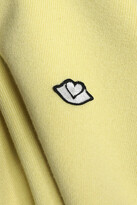 Thumbnail for your product : See by Chloe Appliqued Cotton-blend Turtleneck Top