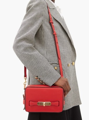 Alexander McQueen The Myth Leather Cross-body Bag - Red