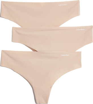 Calvin Klein Underwear 3 Pack Invisibles Thongs