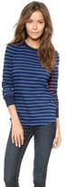 Thumbnail for your product : Marc by Marc Jacobs Tomiko Indigo Long Sleeve Tee