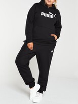 Thumbnail for your product : Puma Curve Essentials Logo Hoodie Black