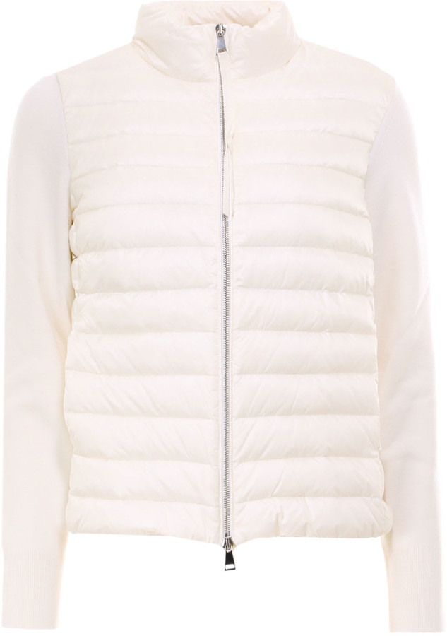 womens white moncler coat