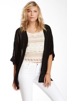 Thumbnail for your product : Painted Threads Short Sleeve Open Cardigan (Juniors)