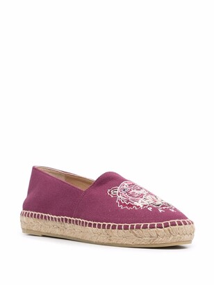 Kenzo Tiger embroidery espadrilles