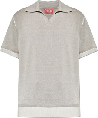 トップス DIESEL T-Rasmith cotton polo shirt Diesel Blue T-Rasmith Polo Diesel