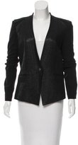 Thumbnail for your product : Helmut Lang Structured Woven Blazer