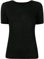 Thumbnail for your product : Thom Krom crewneck stretch-linen T-shirt