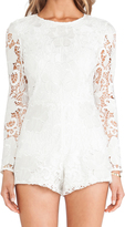 Thumbnail for your product : Alexis Izu Lace Romper